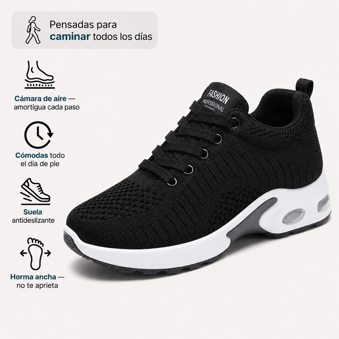 Alameda Malva — Zapatilla sin Cordones con Cámara de Aire