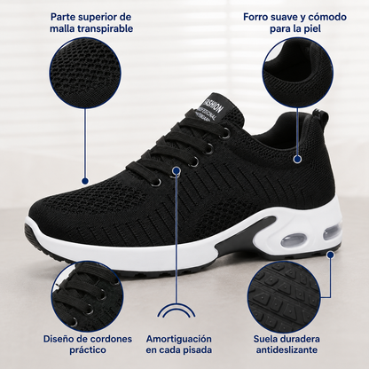 Alameda Malva — Zapatilla sin Cordones con Cámara de Aire