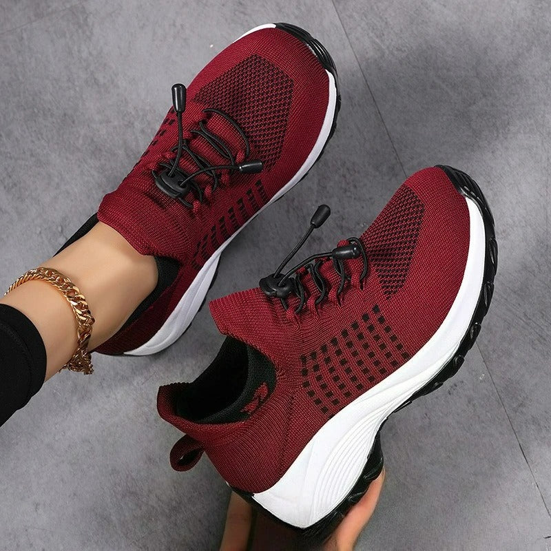 Sendero Rosa — Zapatilla de Caminata con Cámara de Aire